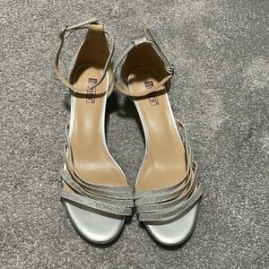 Silver Dress Heels